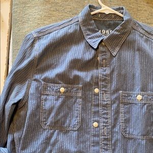 Western style button down shirt
